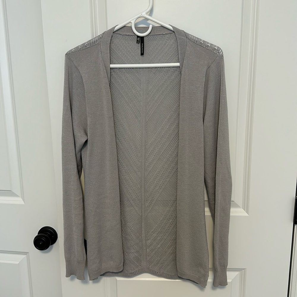 Maurices grey cardigan